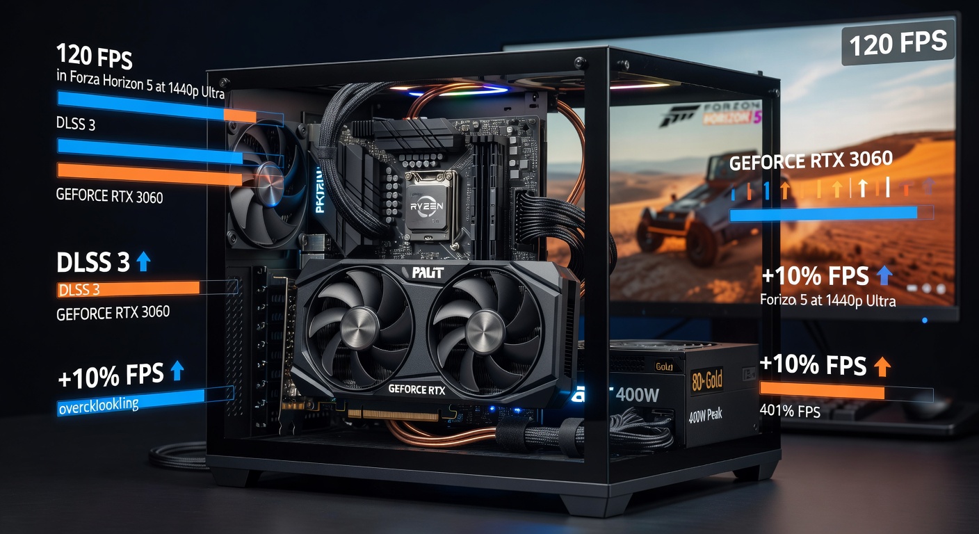 Сборка ПК на Palit RTX 3060 Dual 12GB: какой процессор и БП брать: подробный гид по выбору с тестами и сравнениями