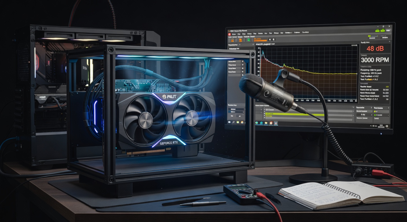Уровень шума Palit RTX 3060 Dual 12GB: реальные замеры под нагрузкой — практические тесты и реальный опыт пользователей