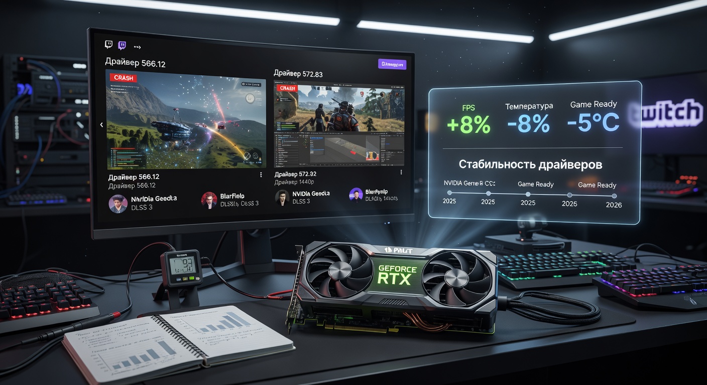 Драйверы для Palit RTX 3060 Dual 12GB в 2026: какие версии стабильнее — разбор для геймеров, стримеров и владельцев ПК