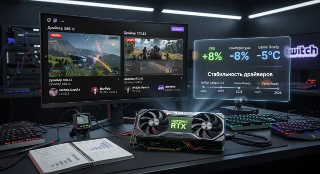 Драйверы для Palit RTX 3060 Dual 12GB в 2026: какие версии стабильнее — разбор для геймеров, стримеров и владельцев ПК